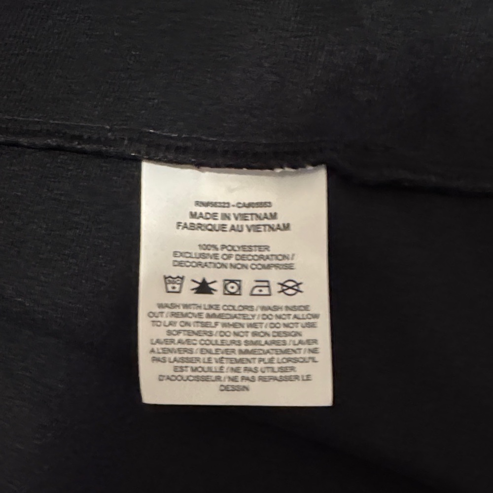 🖤 NWOT Men’s Nike Full-Zip Tracksuit – Black, Size L - Picture 16 of 16